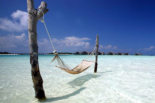 Farniente les pieds dans l'eau