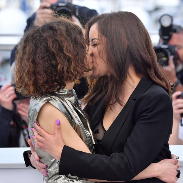 Lubna Azaball et Nisrin Erradi&nbsp;: Palme baiser vol&eacute;