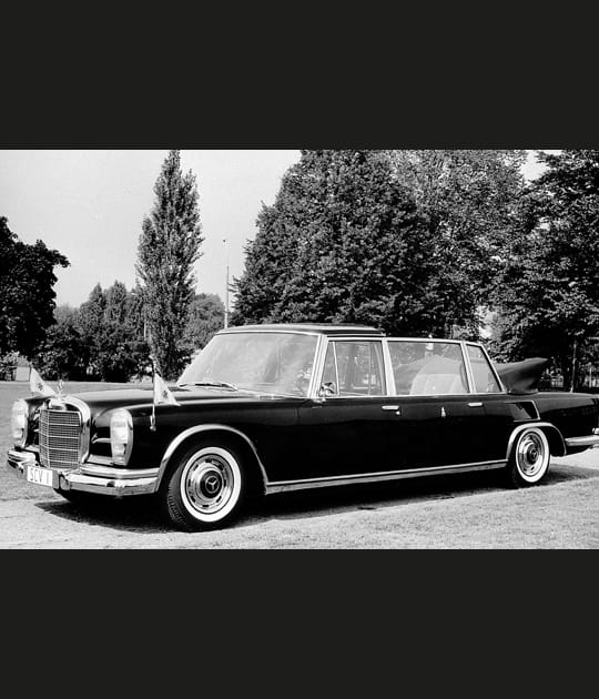 Paul VI roulait en Mercedes 600 Pullmann