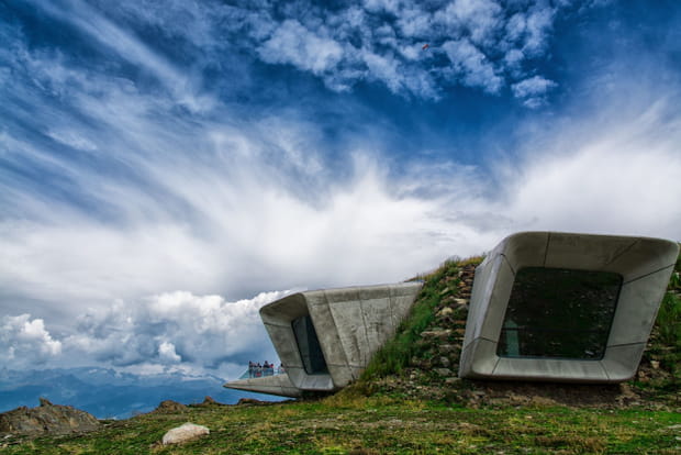 Le Messner Mountain Museum Corones, dans les Dolomites