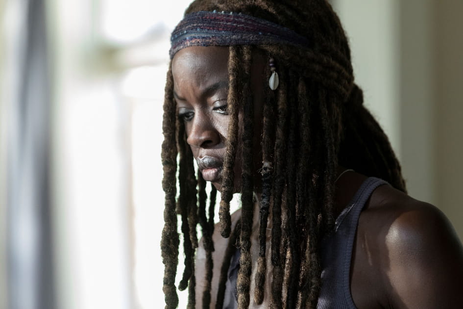 Michonne seule &agrave; pr&eacute;sent