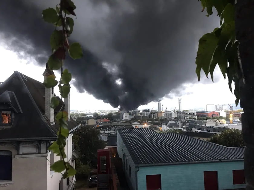 L'incendie de Lubrizol