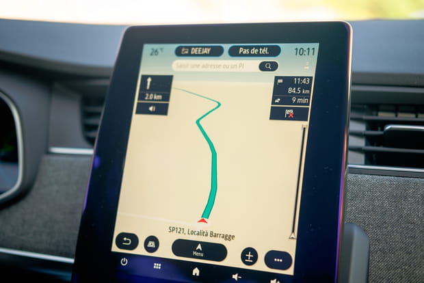 Un GPS très proche de ce qui est proposé sur la Clio