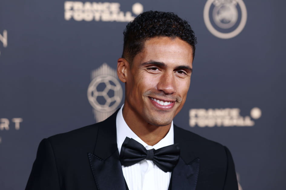 Rapha&euml;l Varane sur le tapis rouge
