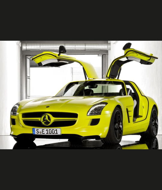 Mercedes-Benz SLS AMG E-Cell Concept