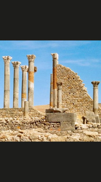 Le site romain de Volubilis