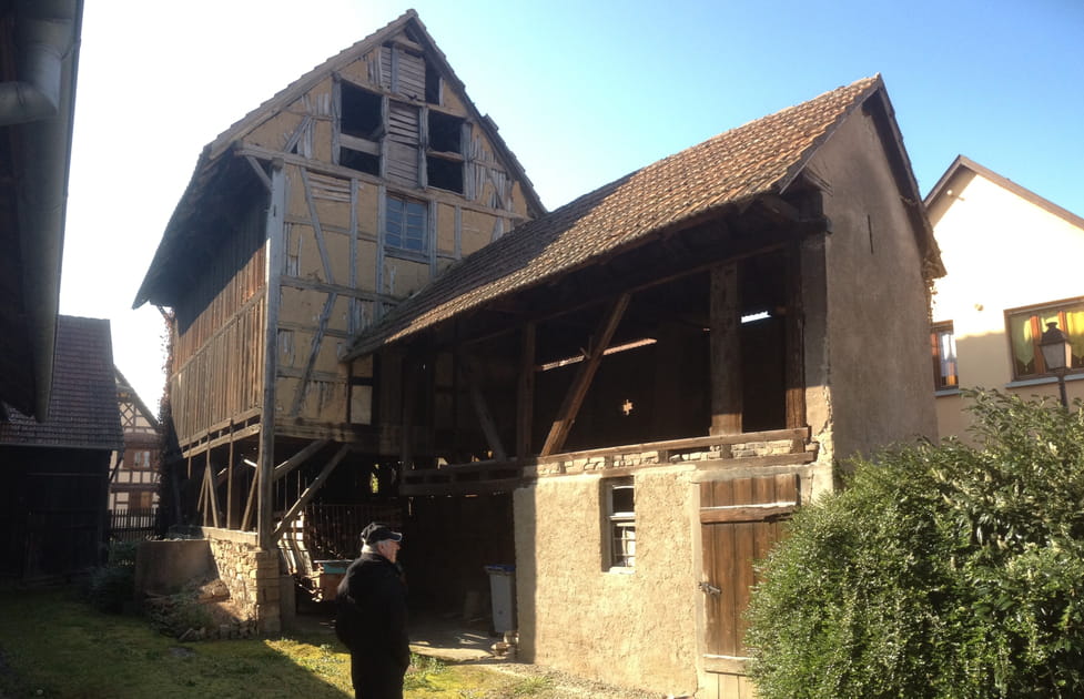 Le s&eacute;choir &agrave; tabac de Lipsheim, Haut-Rhin