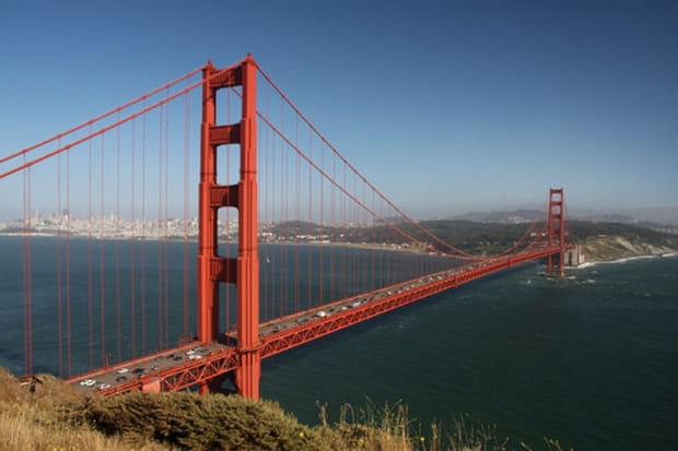 Le célèbre Golden Gate à San Francisco