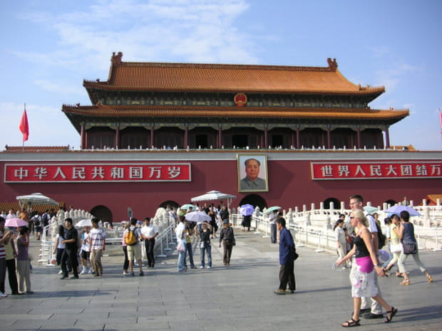 Tian'an men, Pékin, Chine