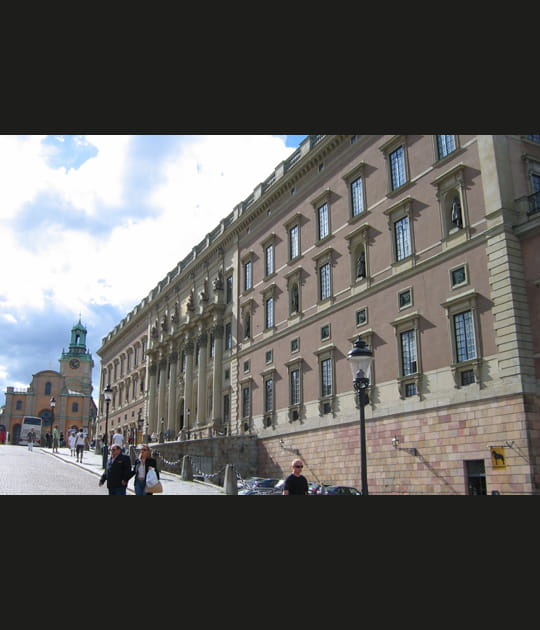 Le palais royal de Stockholm