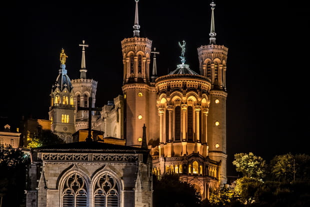 Une visite nocturne de la basilique de Fourvière