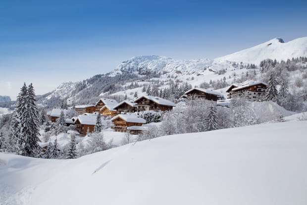 Raquettes taï-chi au Grand Bornand