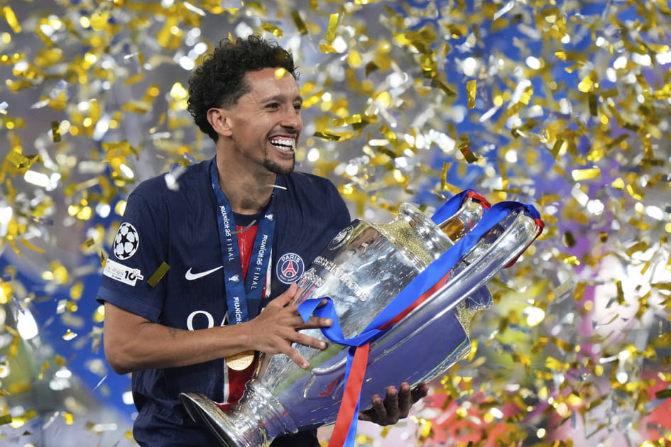 Les plus belles images de la finale PSG - Inter