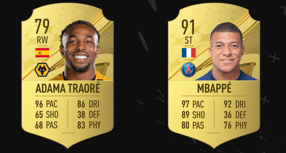 Les joueurs les plus rapides de FIFA 23