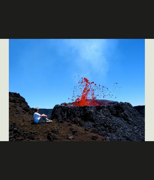 Le piton de la Fournaise