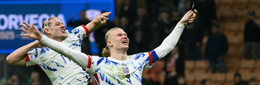 Mondial-2026: la Norv&egrave;ge empoche son billet, l'Italie encore en barrages
