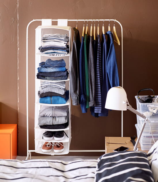 Un dressing pour se simplifier la vie