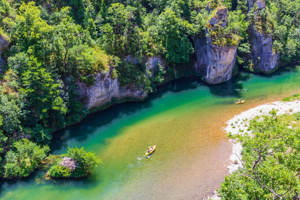 Les Gorges du Tarn en canoë-kayak