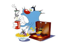 Oggy et les cafards : Le crabe à Oggy