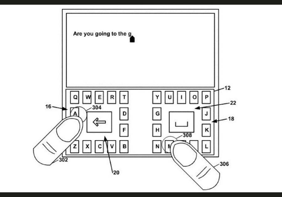 Un nouveau type de clavier d&eacute;di&eacute; aux smartphones