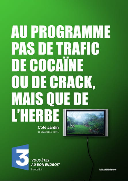 C&ocirc;t&eacute; Jardin&nbsp;: Pas de coca&iuml;ne ou de crack, mais&nbsp;que de l'herbe
