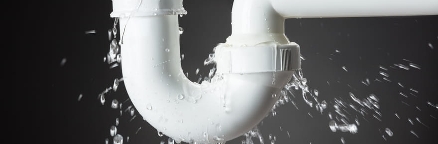 R&eacute;parer une canalisation qui fuit