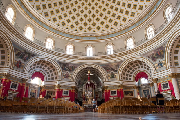 La rotonde Sainte-Marie à Mosta