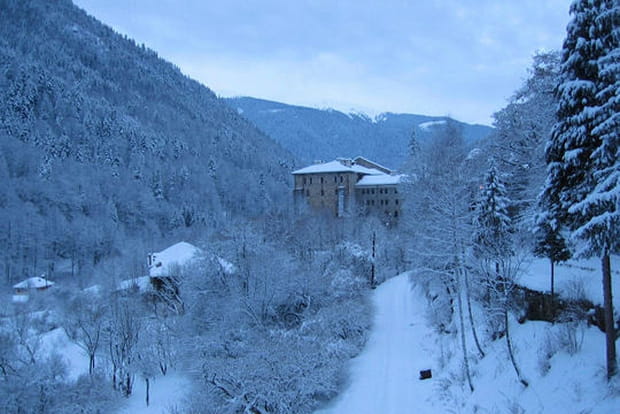 Matin bleu en Bulgarie