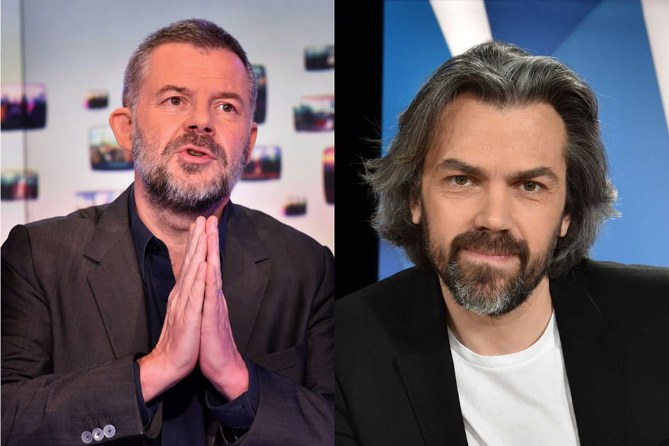 Eric Naulleau et Aymeric Caron