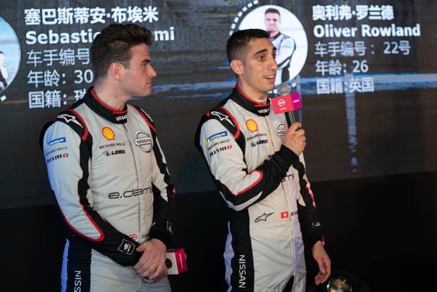 Buemi et Rowland au volant