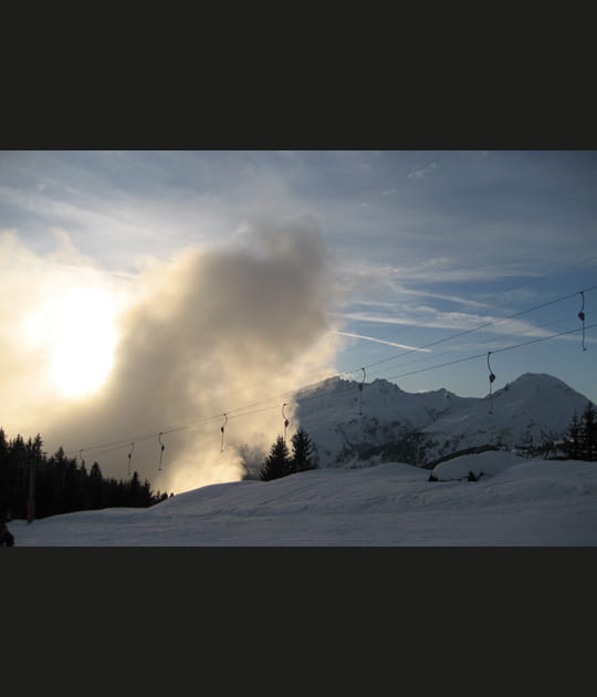Mont&eacute;e de brume