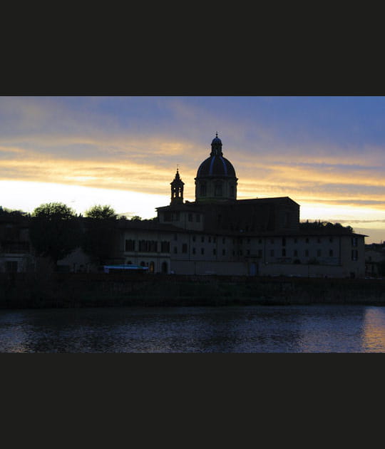 La nuit tombe sur Florence