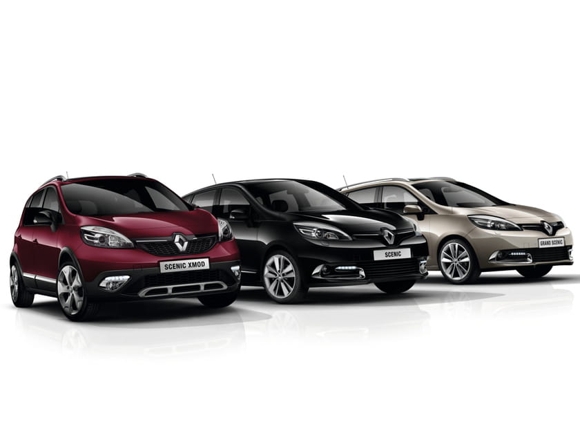 Renault Sc&eacute;nic, Grand Sc&eacute;nic et Sc&eacute;nic Xmod &agrave; Douai