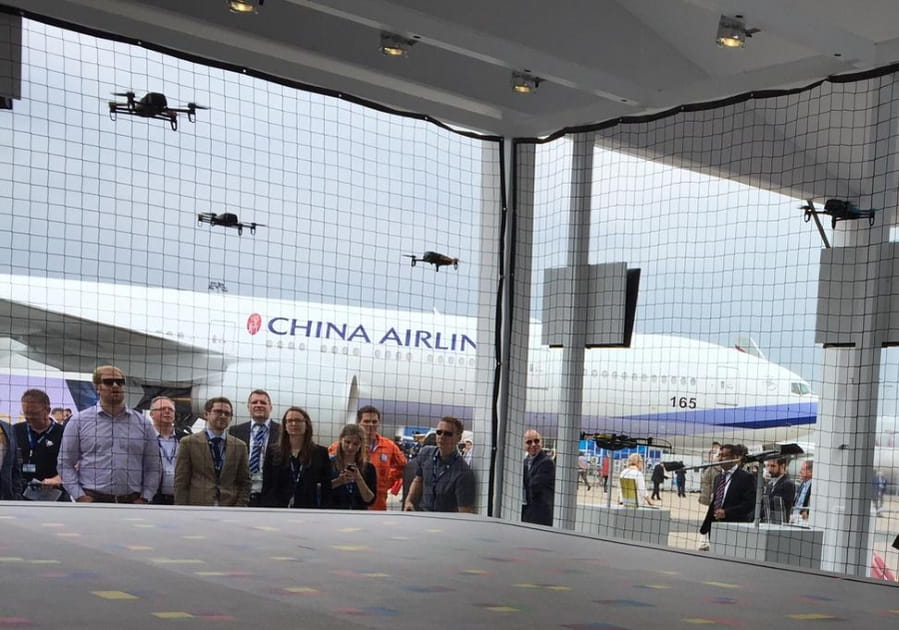 Invasion de drones sur le salon du Bourget 2015