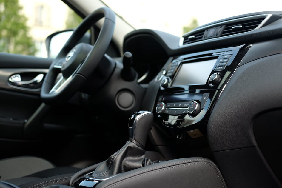 Autre particularit&eacute; de ce Qashqai&nbsp;: sa bo&icirc;te