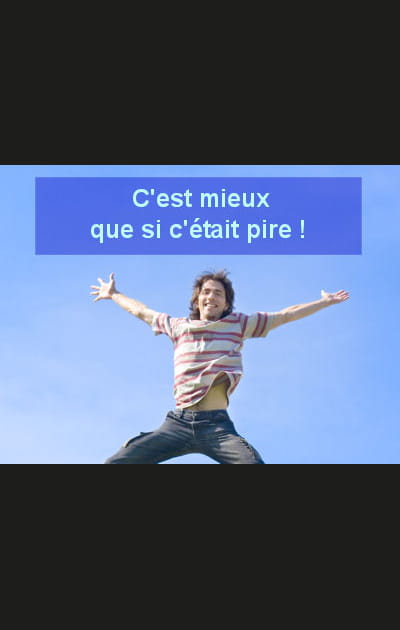 Devise d'un &eacute;ternel optimiste