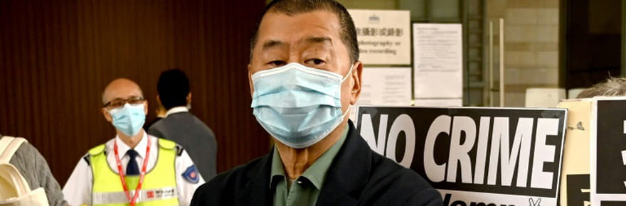 Hong Kong: Jimmy Lai et deux autres militants condamn&eacute;s pour une veill&eacute;e pour Tiananmen