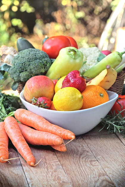 On consomme des fruits et l&eacute;gumes de saison
