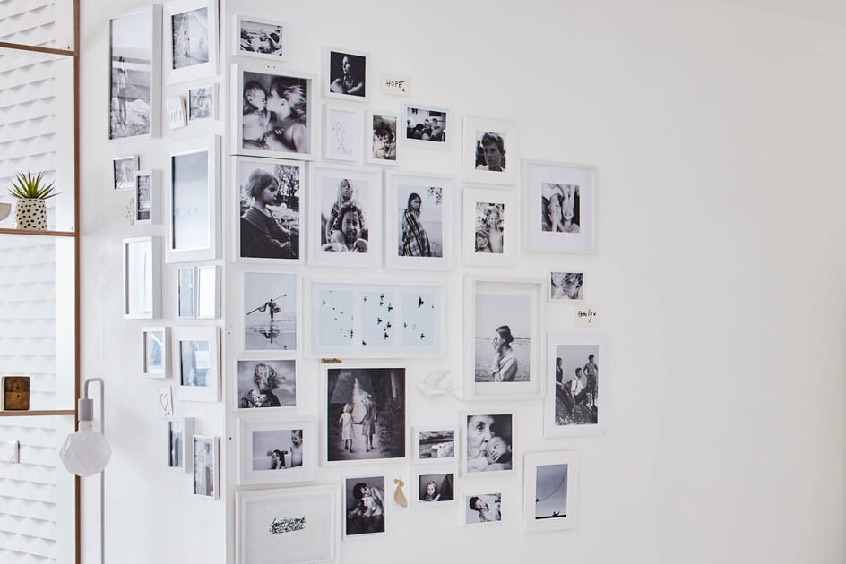 Un mur de photos