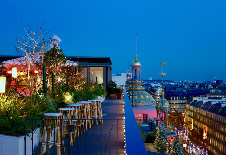 La terrasse panoramique du Printemps