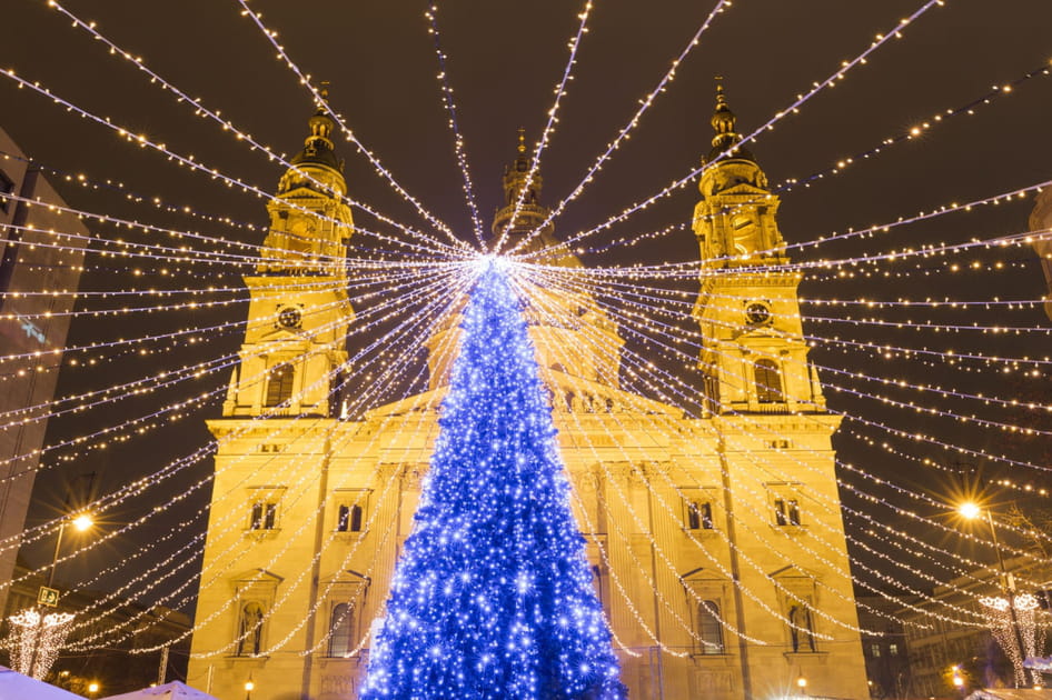 Le sapin de No&euml;l de Budapest