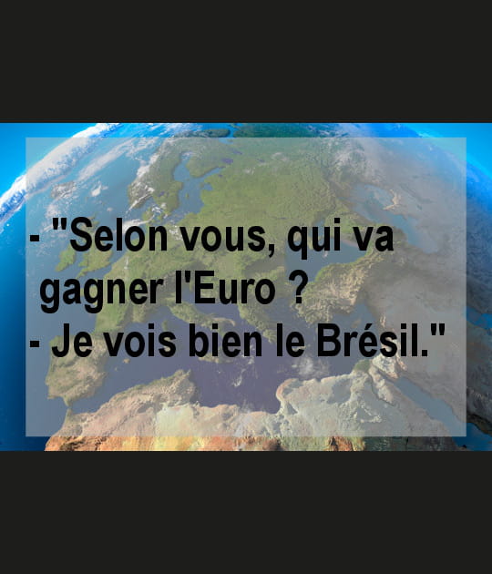 Le Br&eacute;sil joue l'Euro