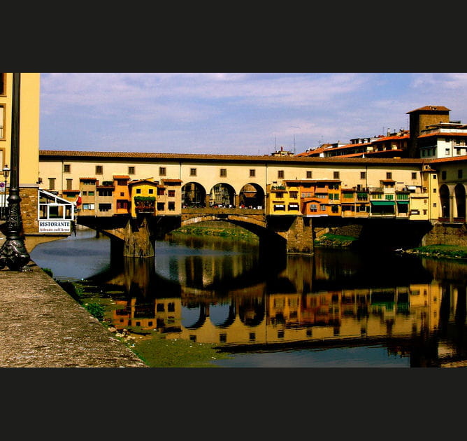 Le ponte Vecchio de Florence