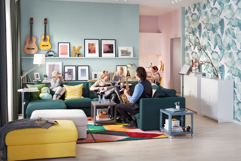 Une galerie de cadres