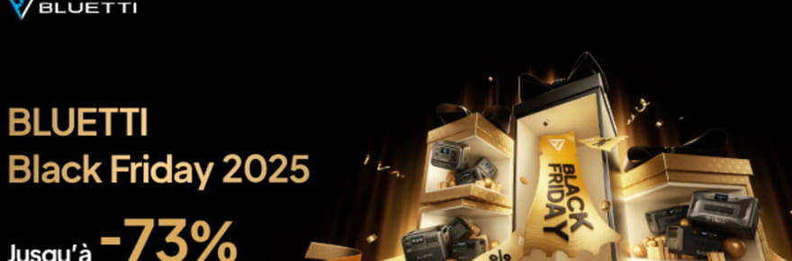 Black Friday BLUETTI&nbsp;: une station AC300&nbsp;offerte pour le lancement de la B500K