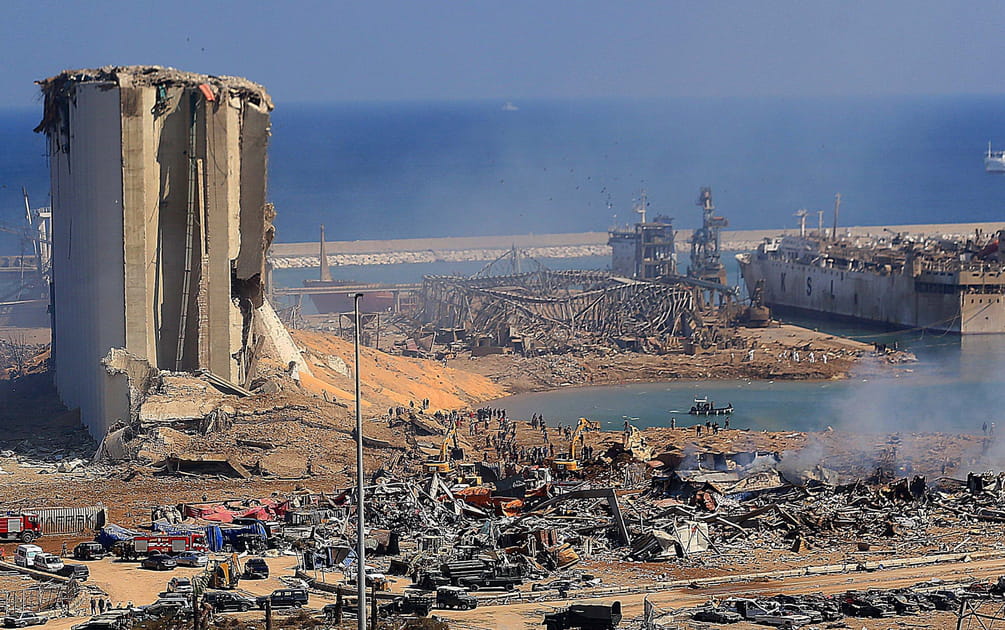 Crat&egrave;re &agrave; Beyrouth
