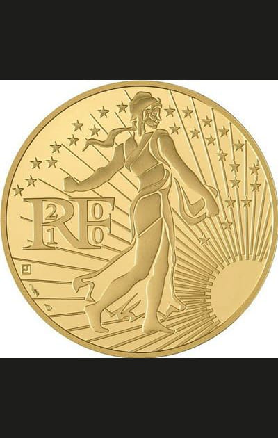 Pi&egrave;ce de 500&nbsp;euros, face