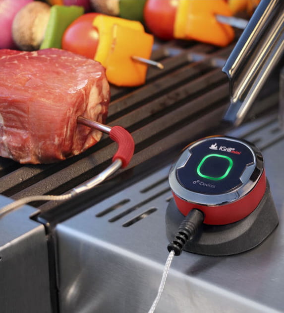 I grill mini : un thermom&egrave;tre astucieux