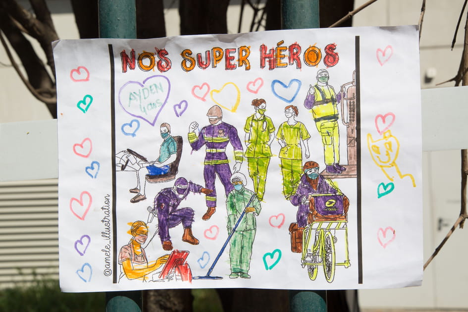 &quot;Nos super h&eacute;ros&quot;