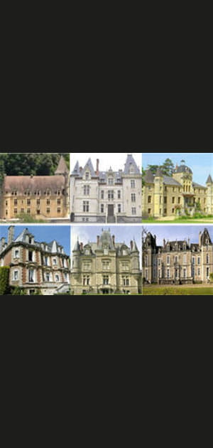 20&nbsp;ch&acirc;teaux de prestige &agrave; vendre